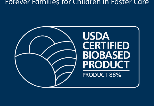 USDA Certified Biobased Product 86 percent